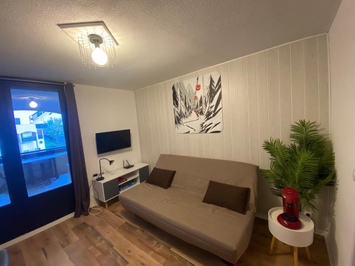 Poutran 2, Studio 4 Personnes Au Pied Des Pistes Avec Grande Terrasse Oz Buitenkant foto