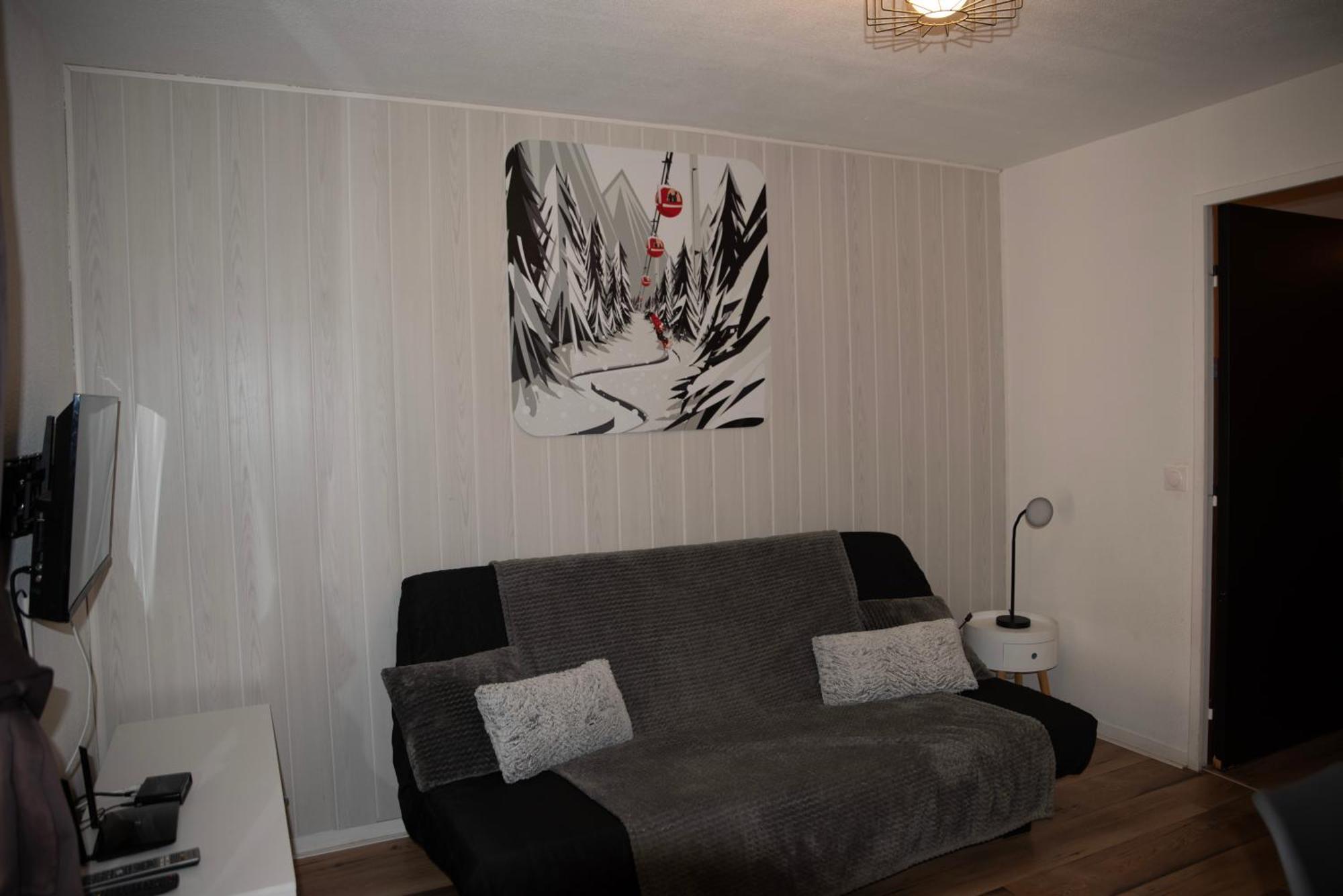 Poutran 2, Studio 4 Personnes Au Pied Des Pistes Avec Grande Terrasse Oz Buitenkant foto